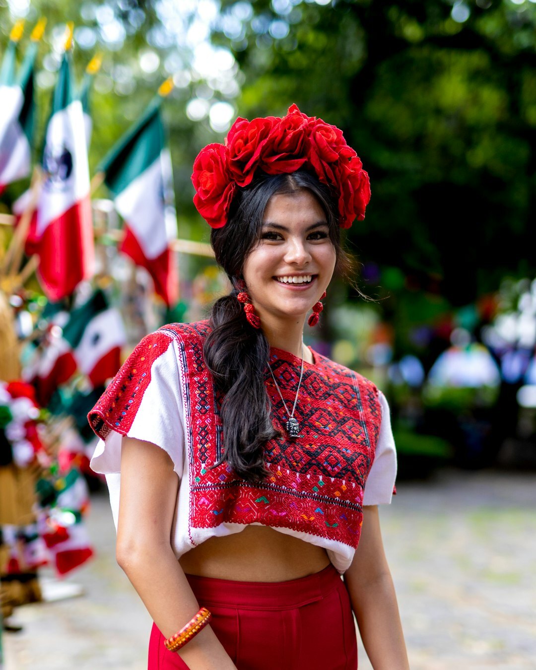Portrait of a Mexican female operations lead smiling