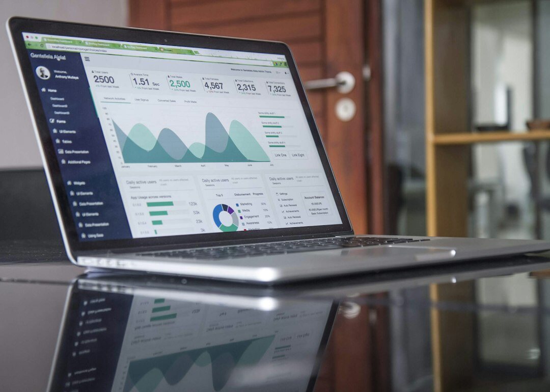 data analysis on computer
