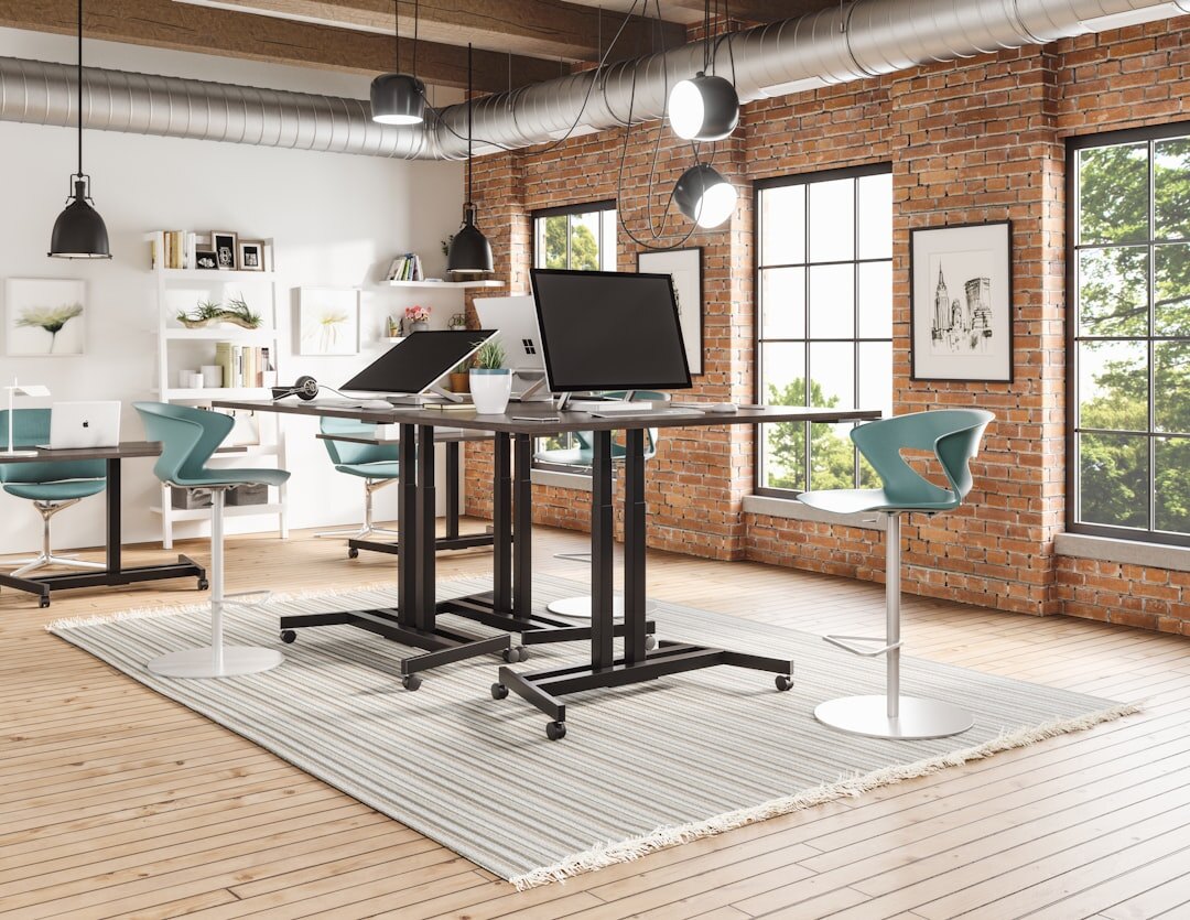 modern office environment